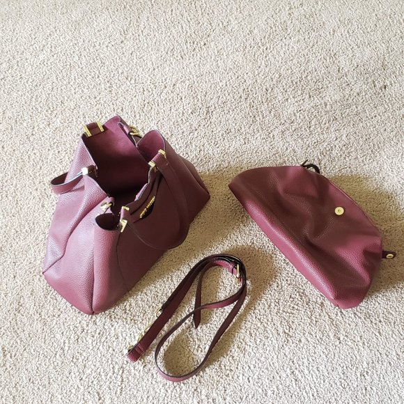 Steve Madden Burgundy Ox Blood Maroon purse - Picture 9 of 9